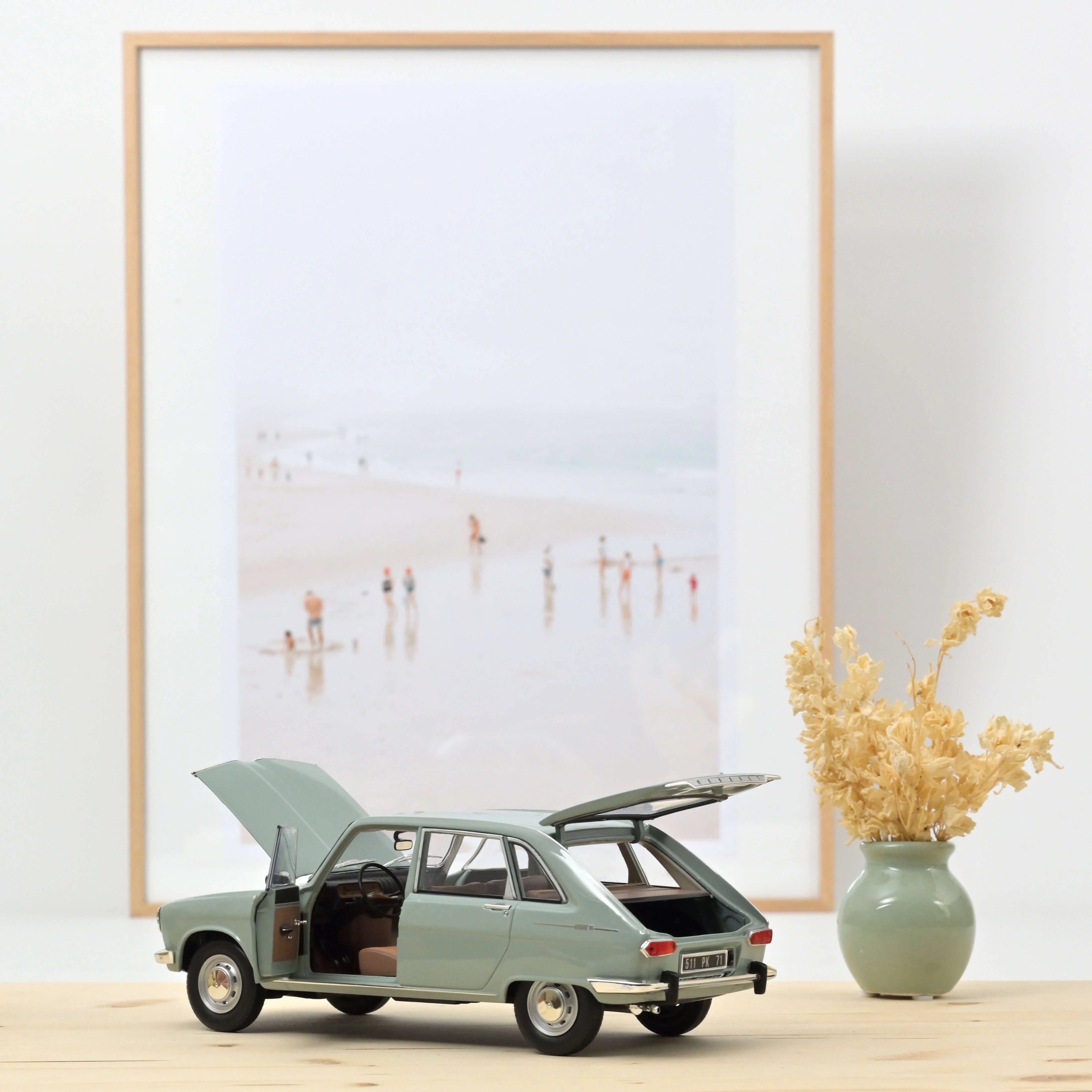 Renault 16 1968 Light Blue 1:18