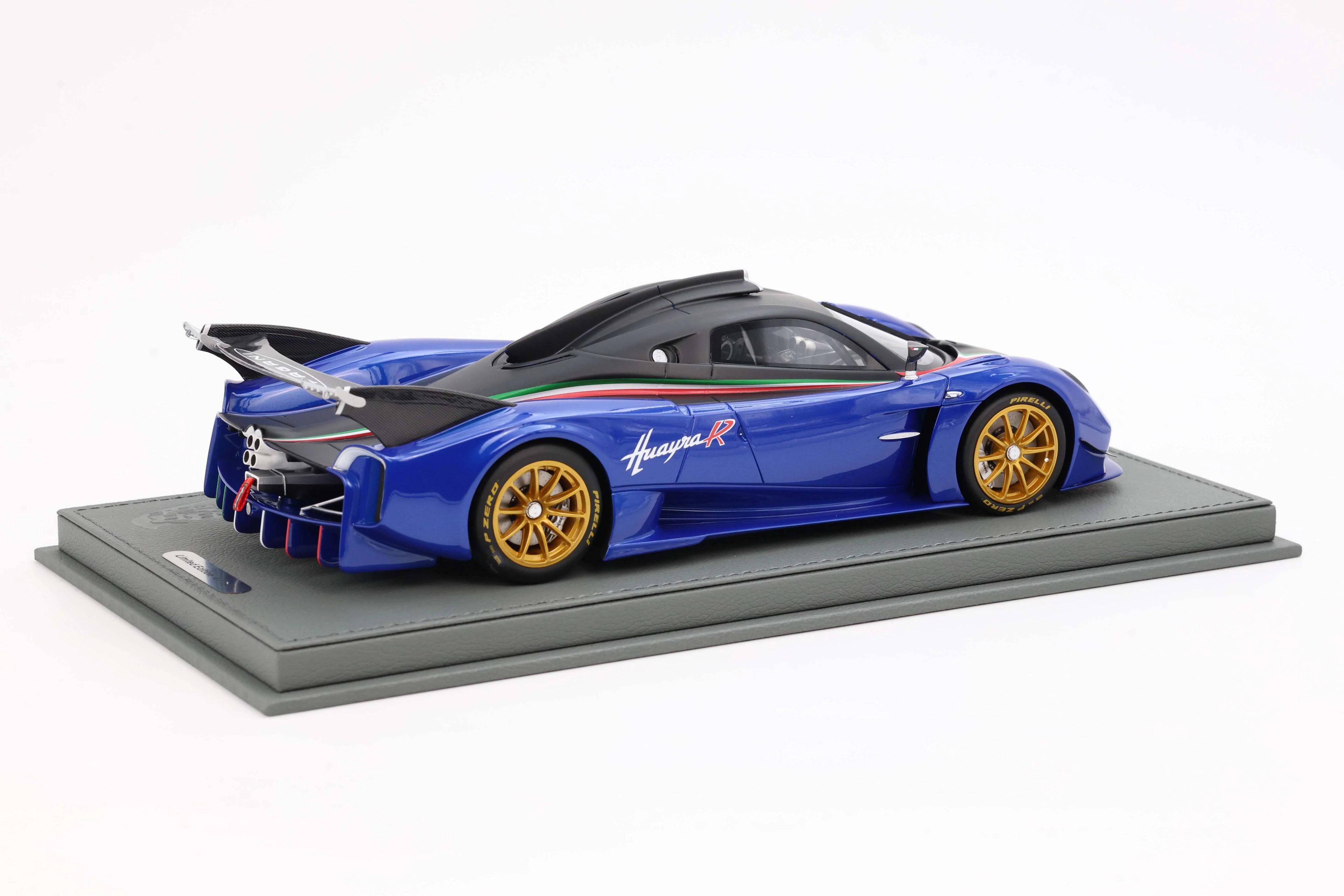 BBR Pagani Huayra R Matt Black and Blue France - Limited 80 pcs
