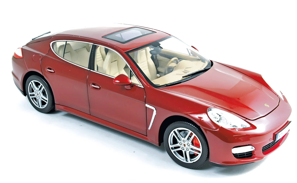 Porsche Panamera Turbo 2009 Ruby Red 1:18