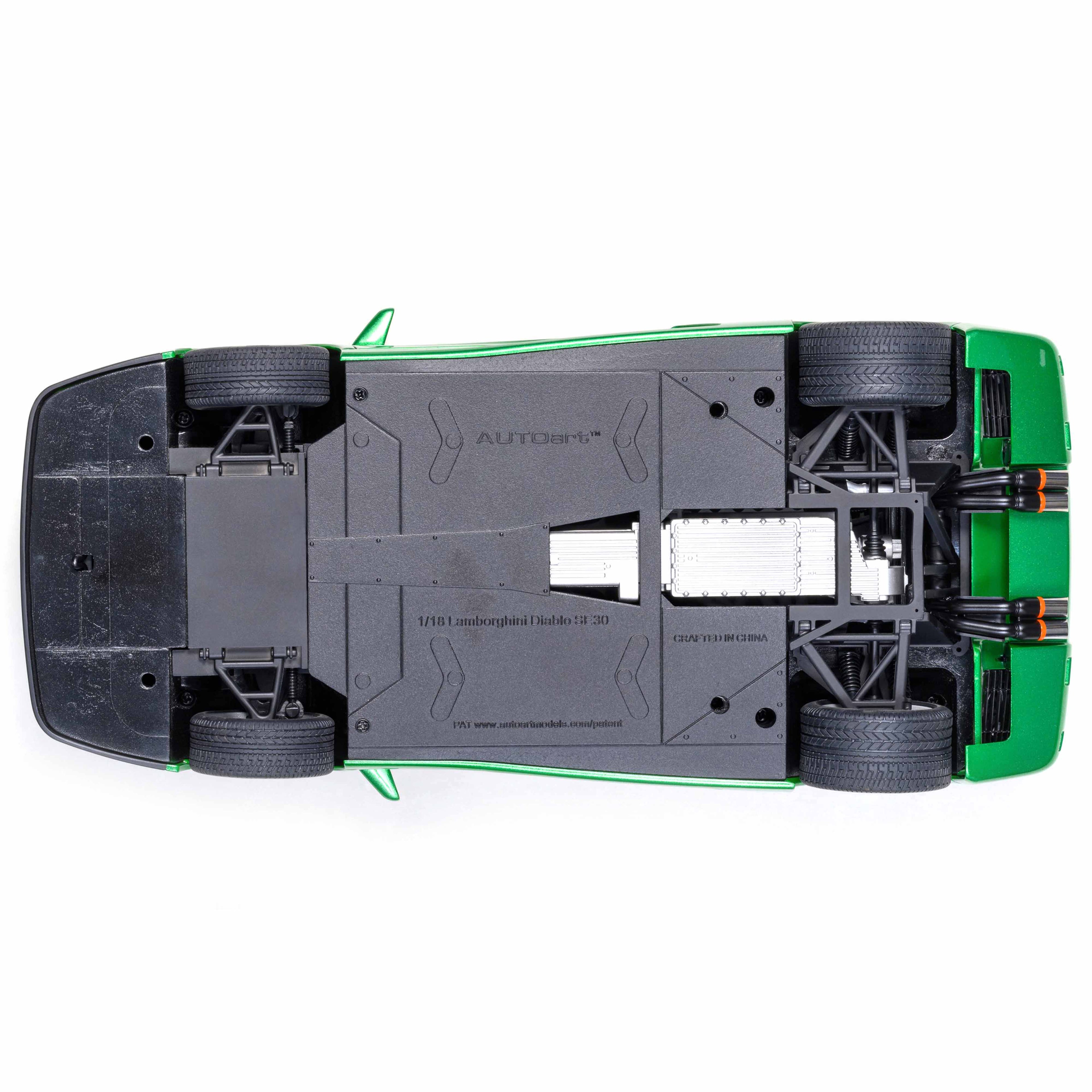 Lamborghini Diablo SE30 Verde Mic 1:18