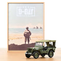Jeep Army 1944 1st Div Inf HQ 1:18 - 200pcs
