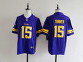 Men's Minnesota Vikings Dallas Turner Nike Jersey -  Purple