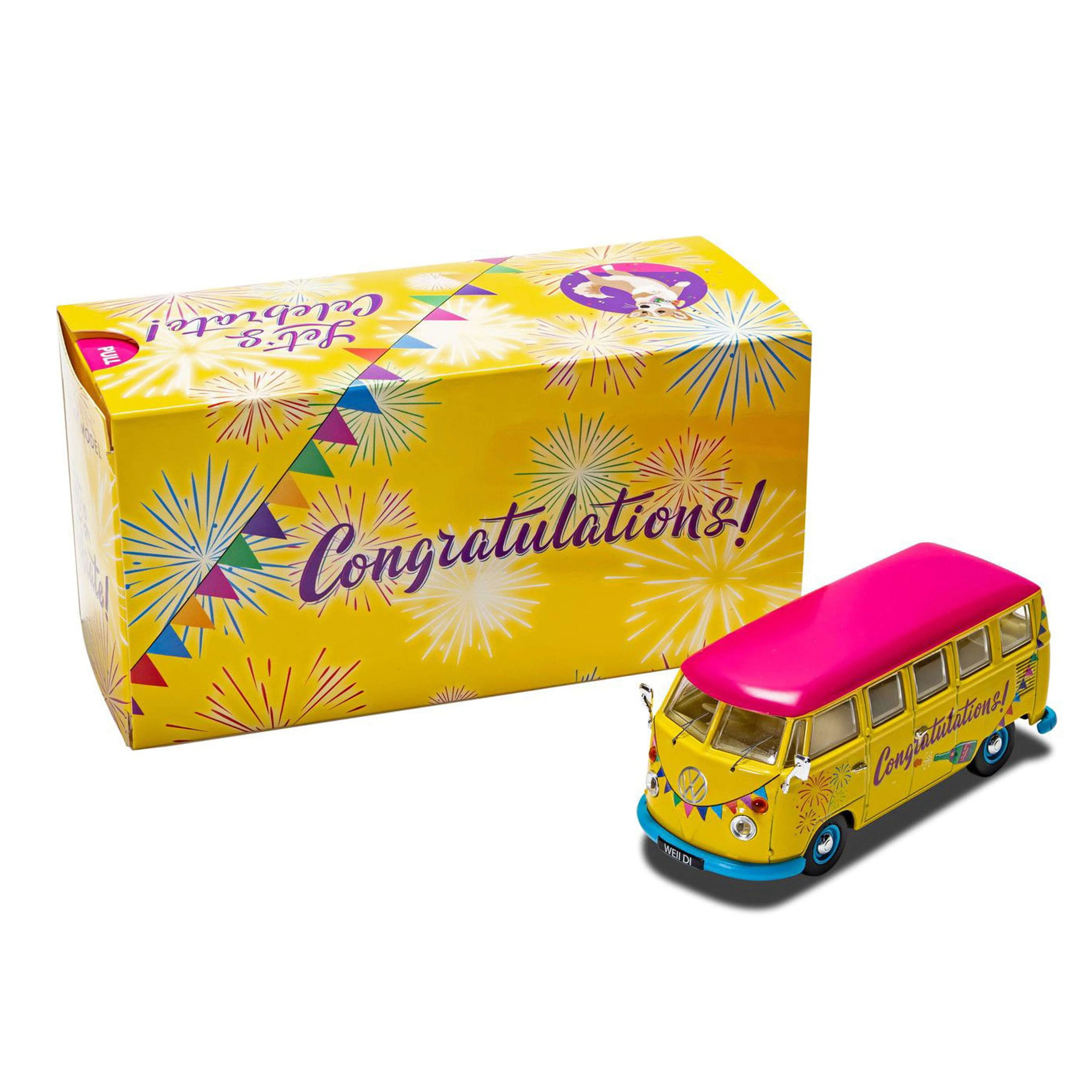 VW Campingbus - Glückwunsch 1:43