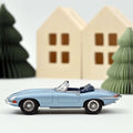 Jaguar E-Type Cabriolet 1961 Blue metallic 1:43