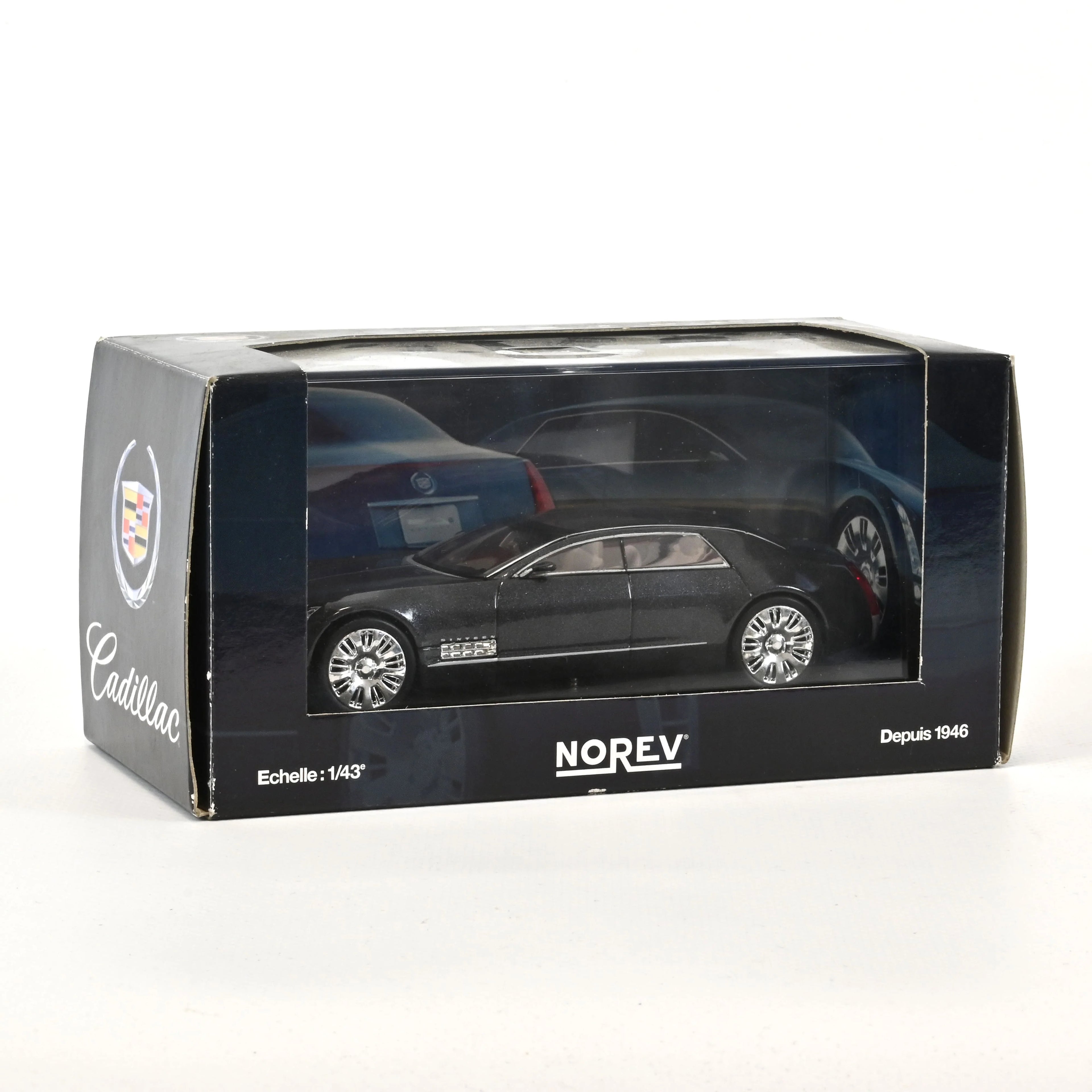 Cadillac Sixteen Midnight Silver Metallic 2003 1:43