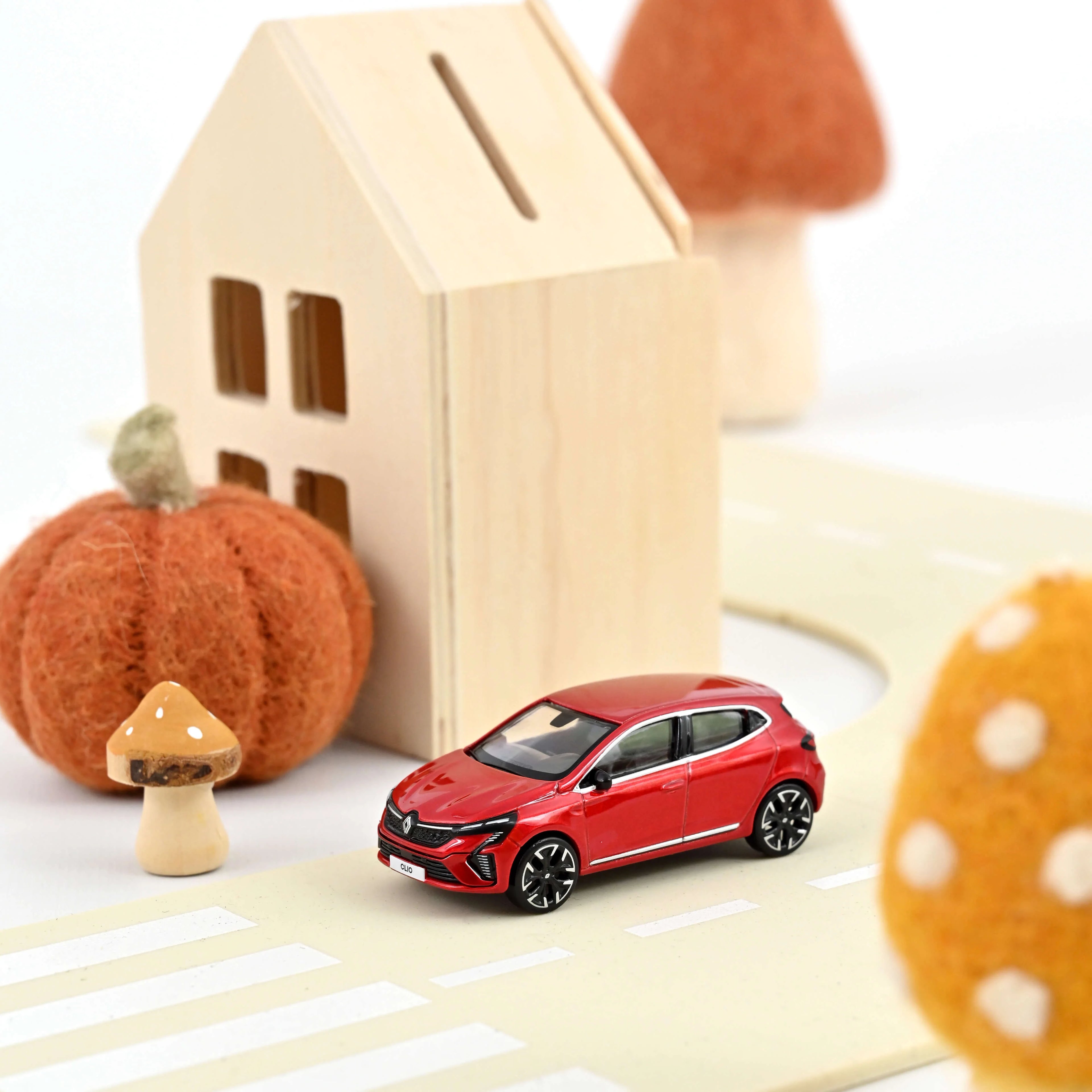 Renault Clio 2024 Flame Red 1:64