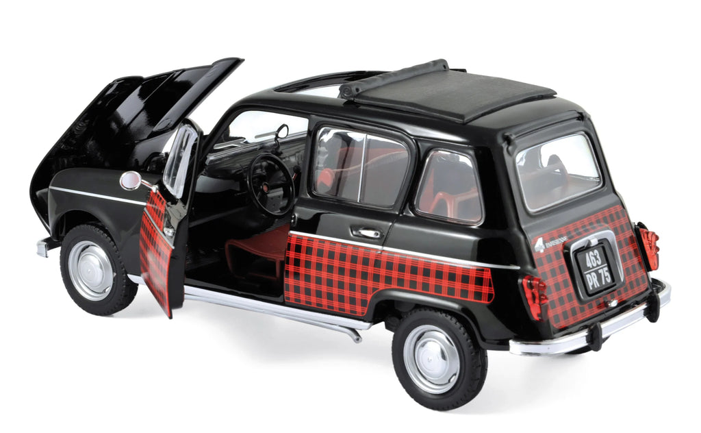 Renault 4 Parisienne 1964 Black&Red 1:18