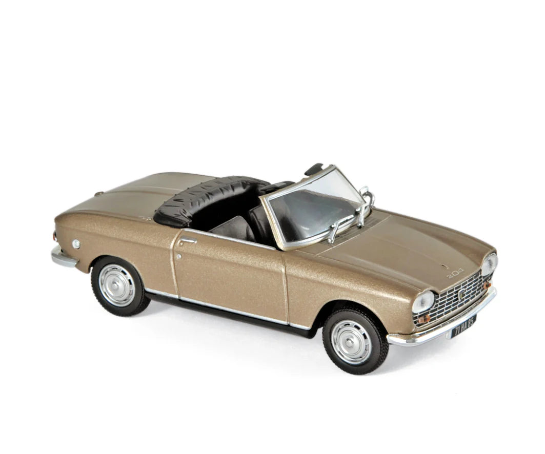 Peugeot 204 Convertible 1967 Beige metallic 1:43