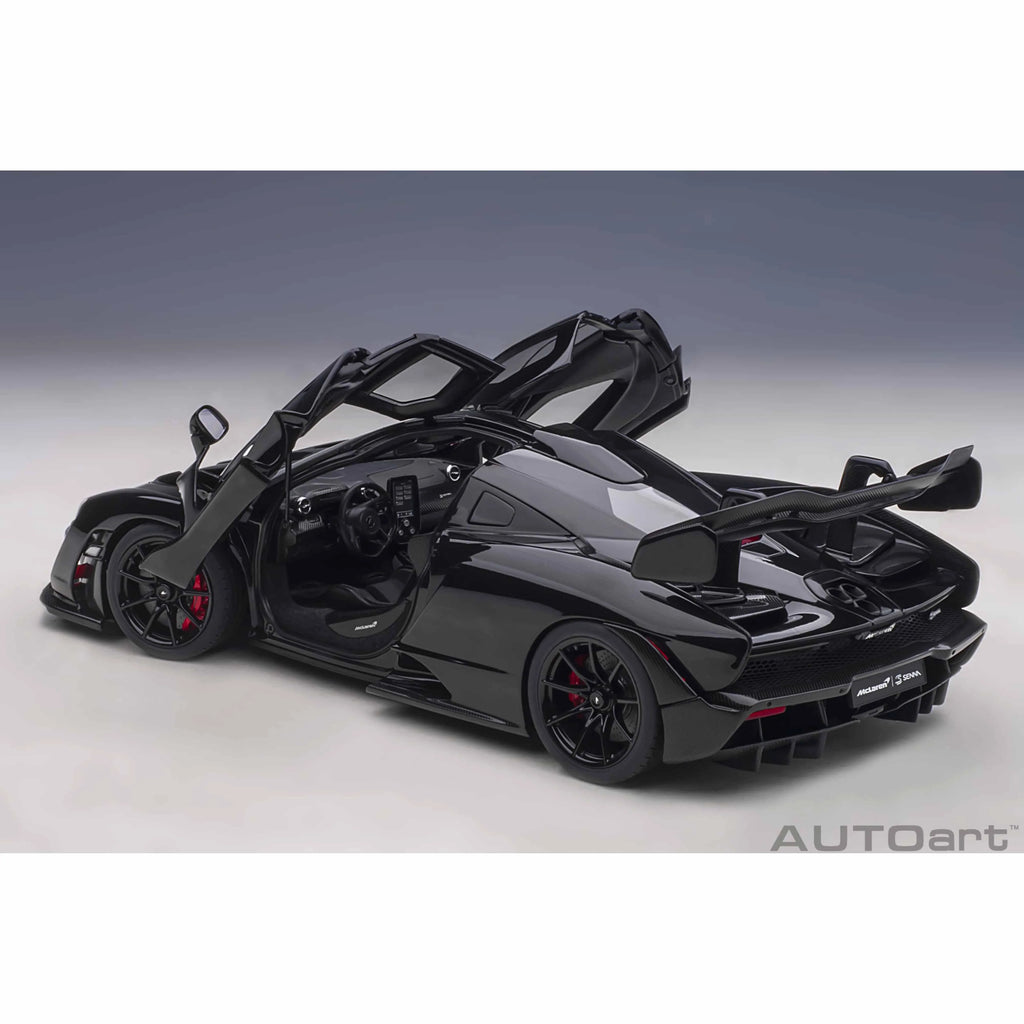 McLaren Senna (Stealth Cosmos) Black 1:18
