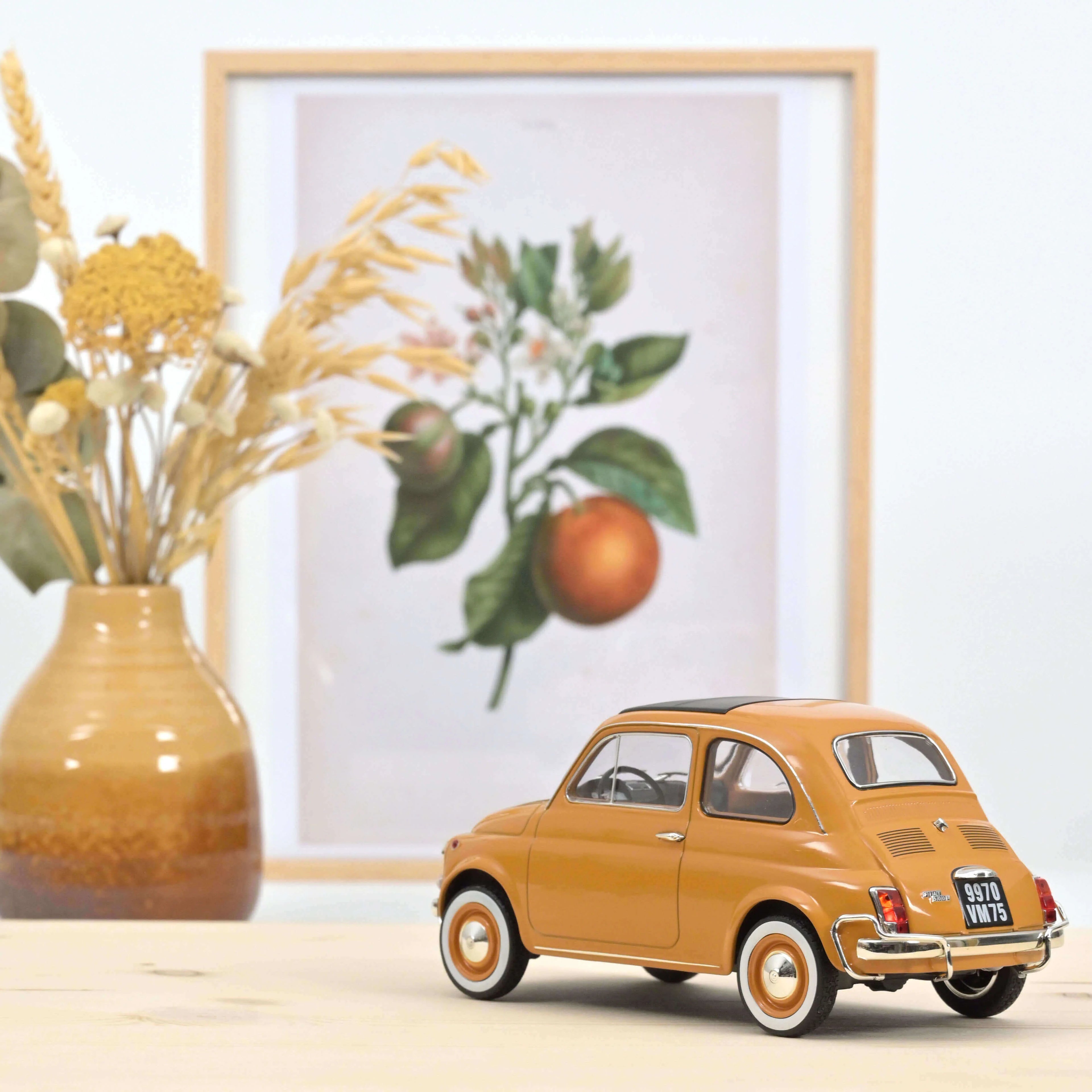 Fiat 500 L 1969 Positano Yellow 1:18