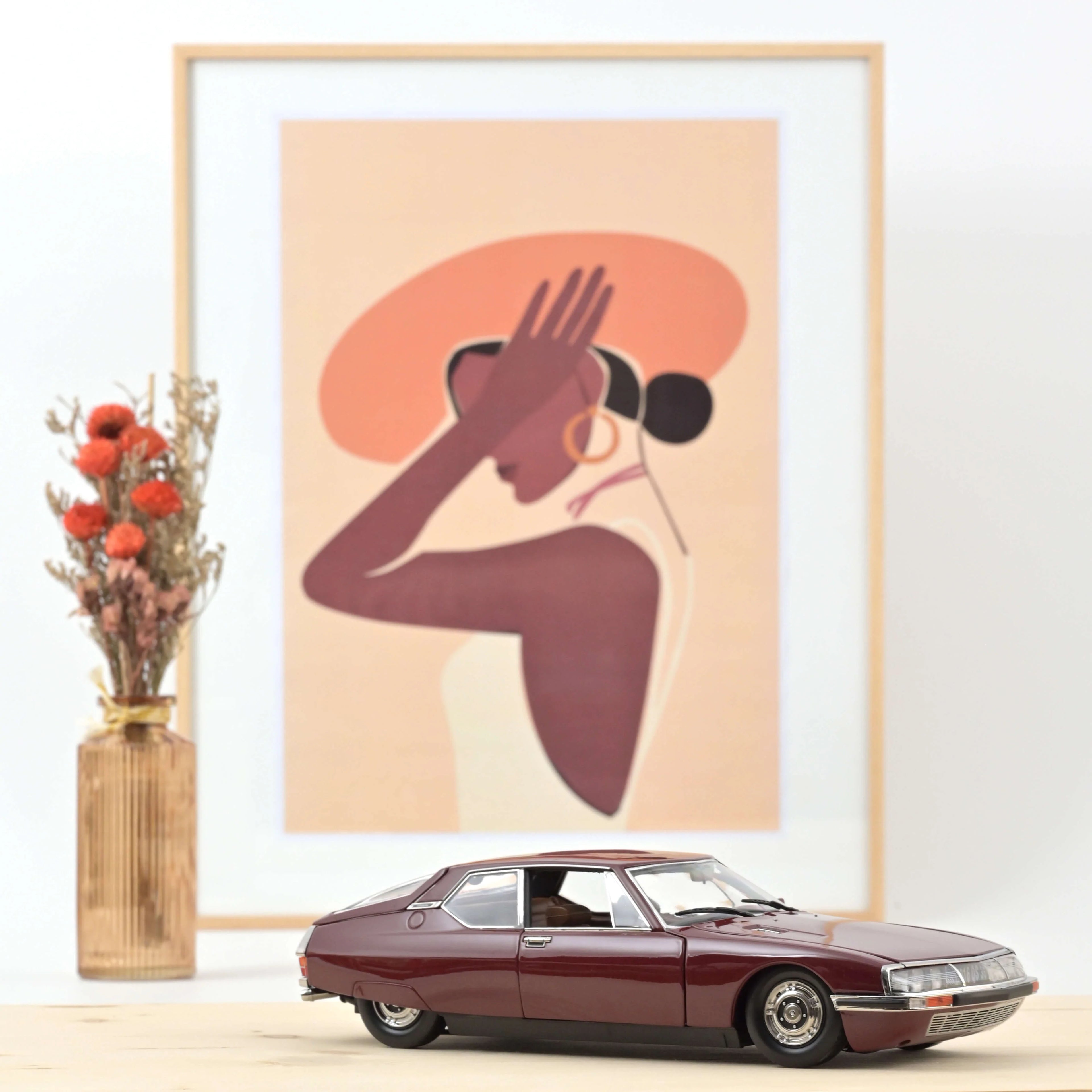 Citroën SM 1972 Rouge Grenade 1:18 - 300 ex.