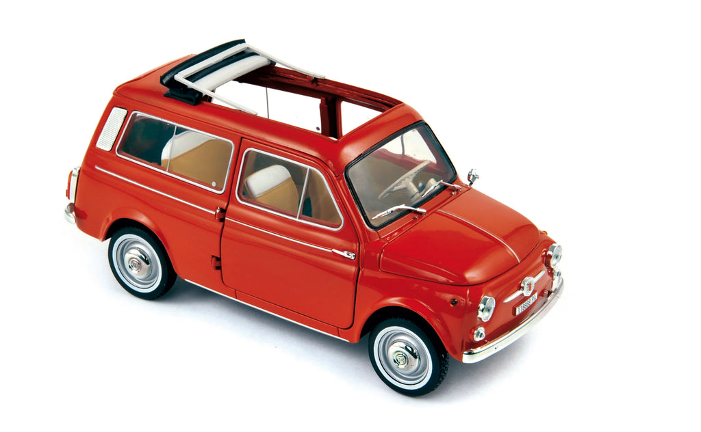 Fiat 500 Jardiniere 1960 Coralo Red 1:18