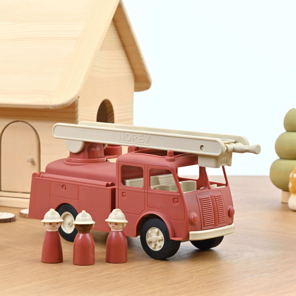 Firetruck Berliet Plastigam 1:24