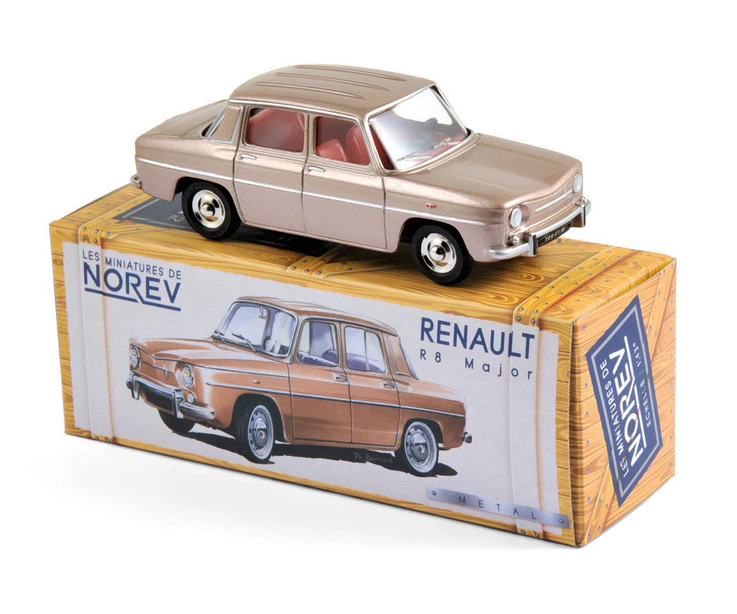 Renault R8 Major 1964 Metallic Galapagos Beige 1:43