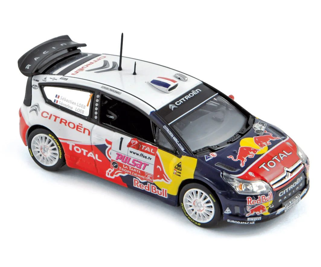 Citroën C4 WRC 2009 Rallye du Var 1 Loeb/Loeb 1:43