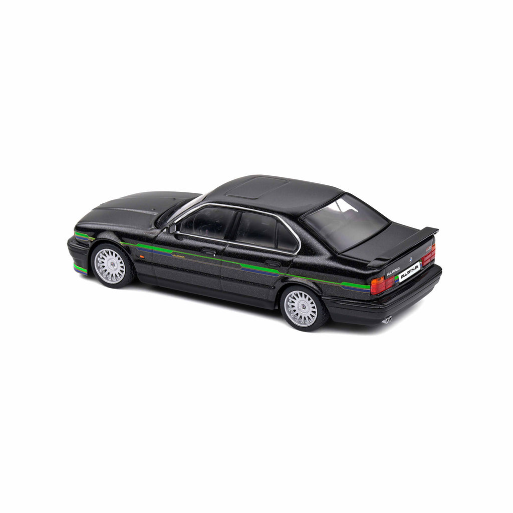 BMW Alpina B10 (E34) Biturbo Black and Green Stripes 1994 1:43