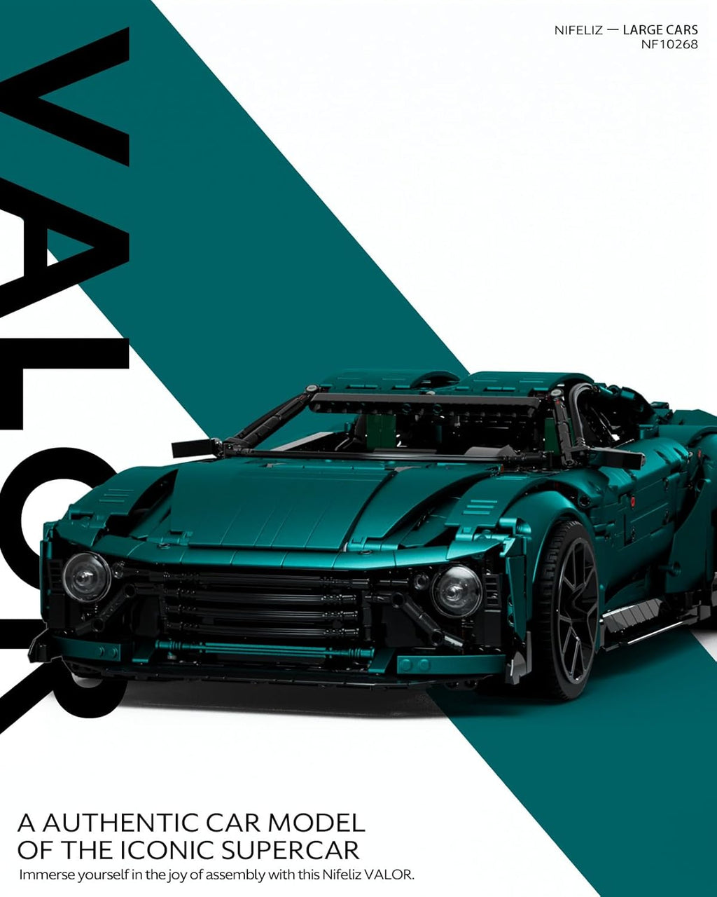 Nifeliz Valor Sports Car (3374 PCS, NF10268)