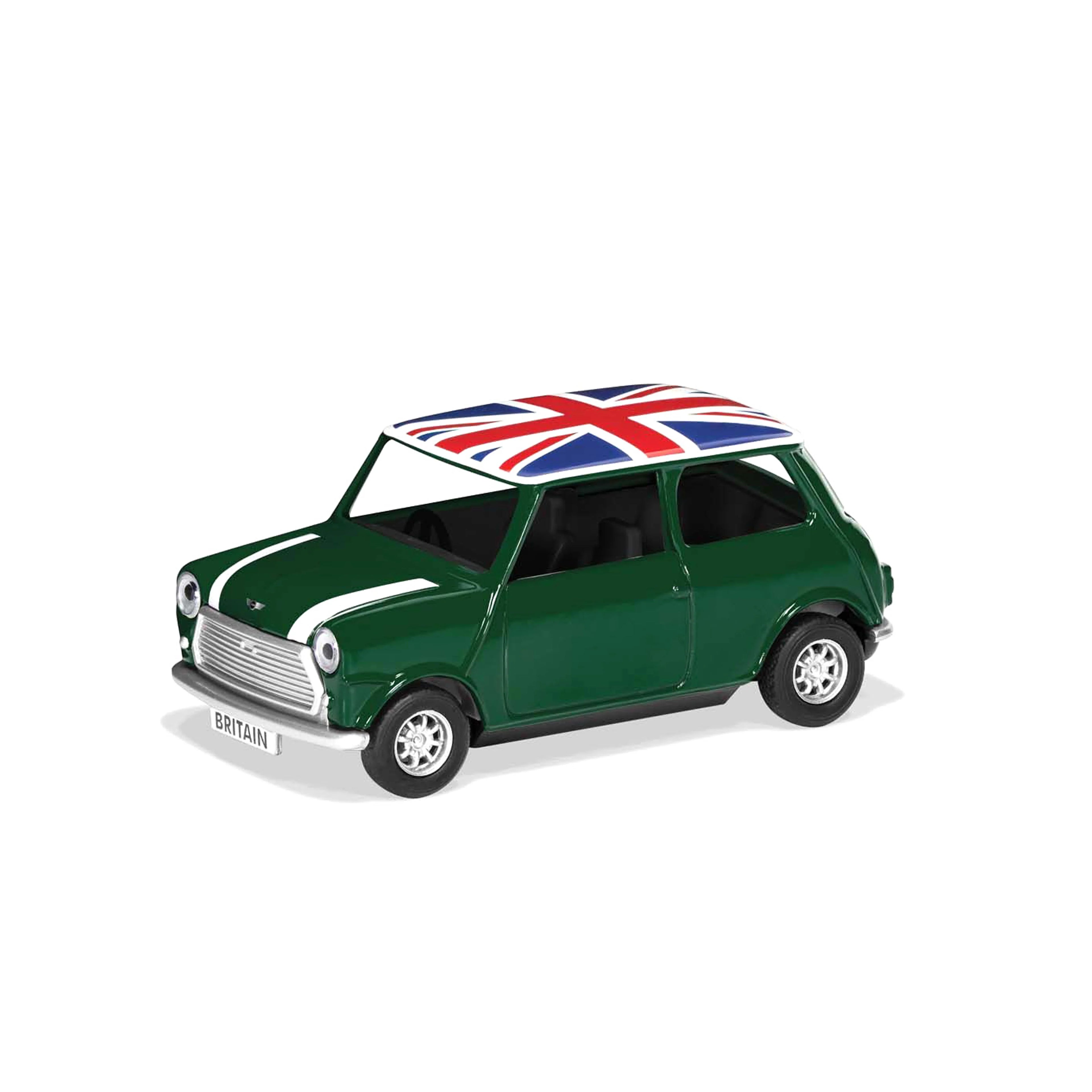 Mini Cooper Vert Drapeau Anglais 1:36