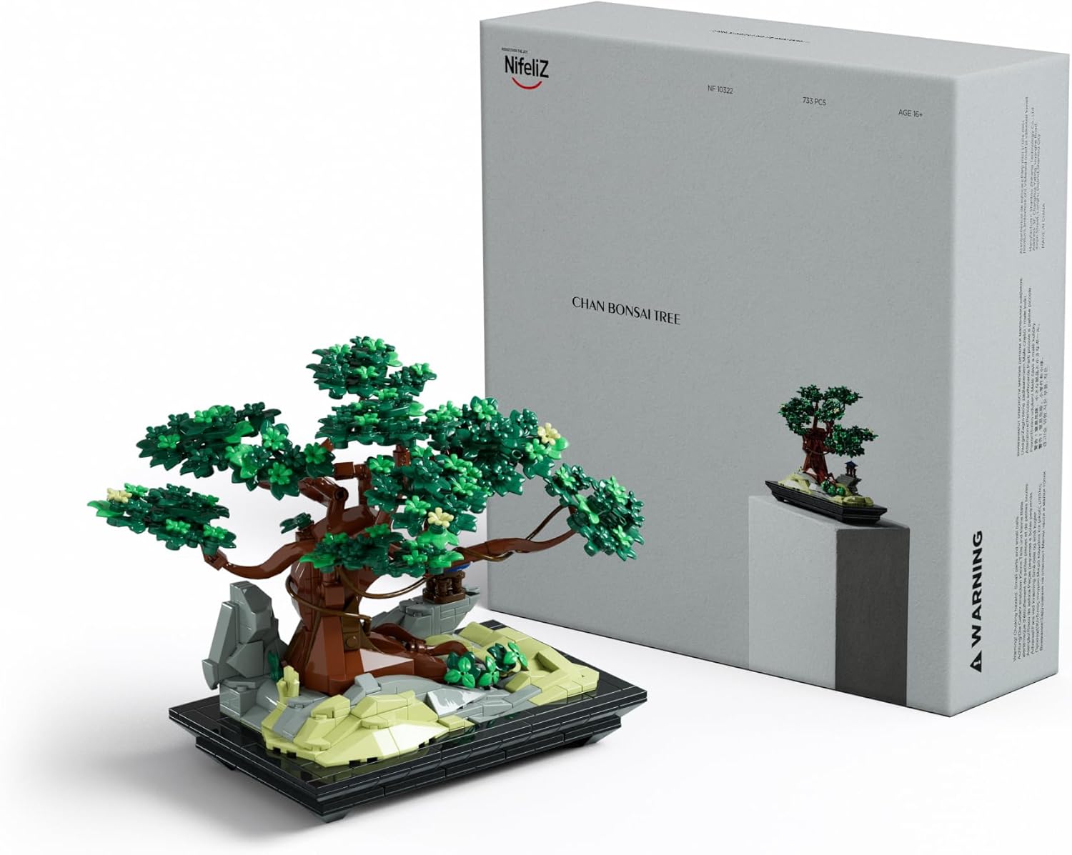 Nifeliz CHAN Bonsai Tree (733 PCS, NF10322)