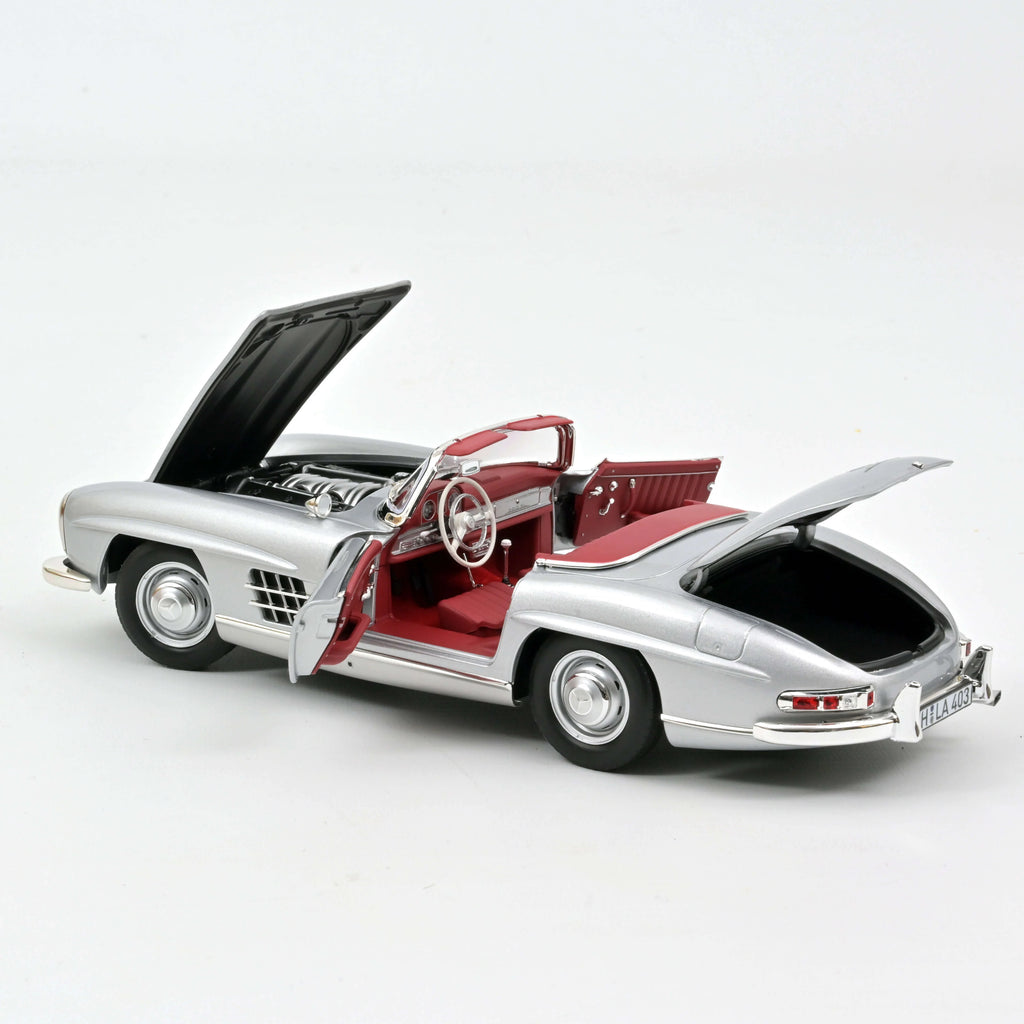 Mercedes-Benz 300 SL Roadster 1957 Argent 1:18