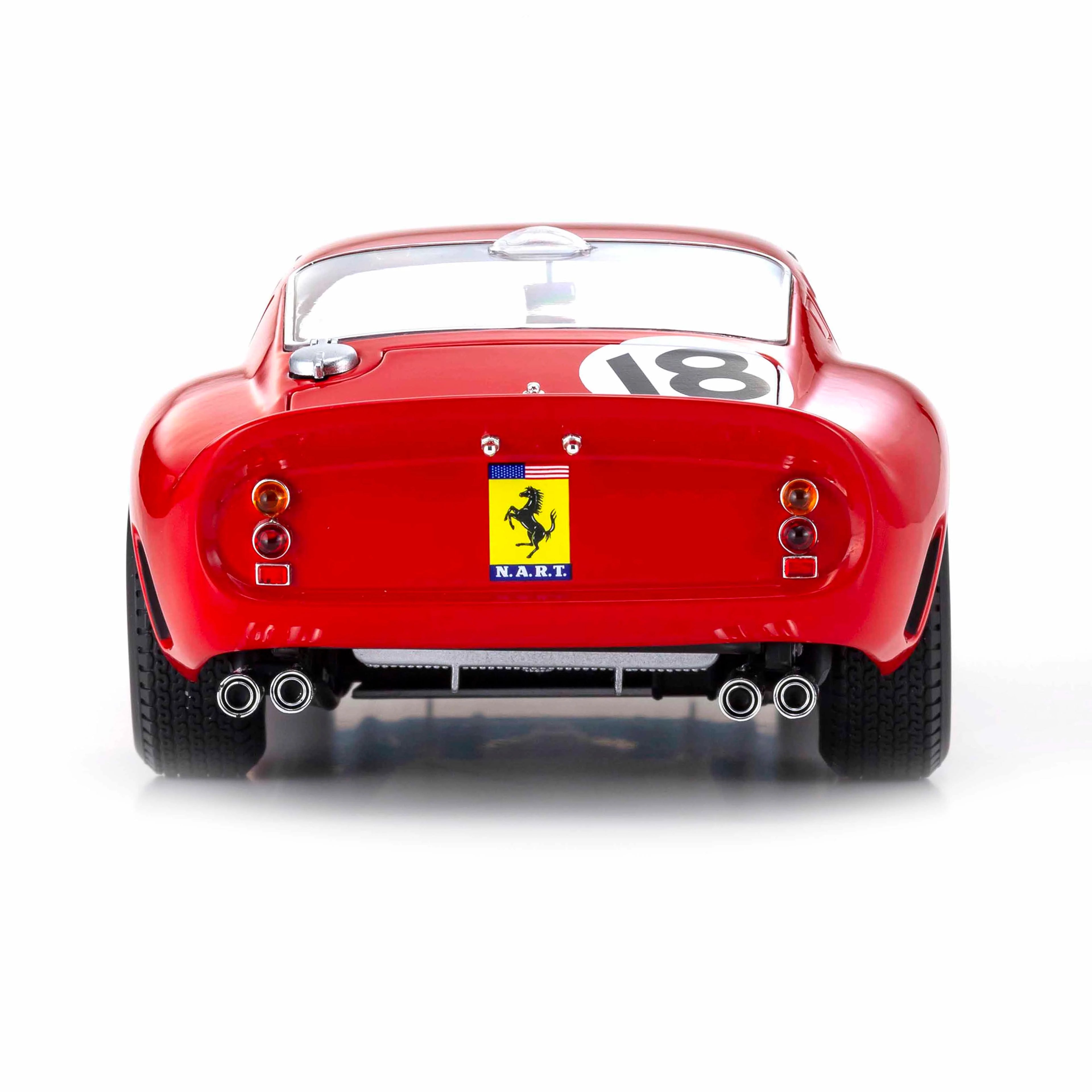 Ferrari 250 GTO 1963 Daytona 3h Red n°18 1:18