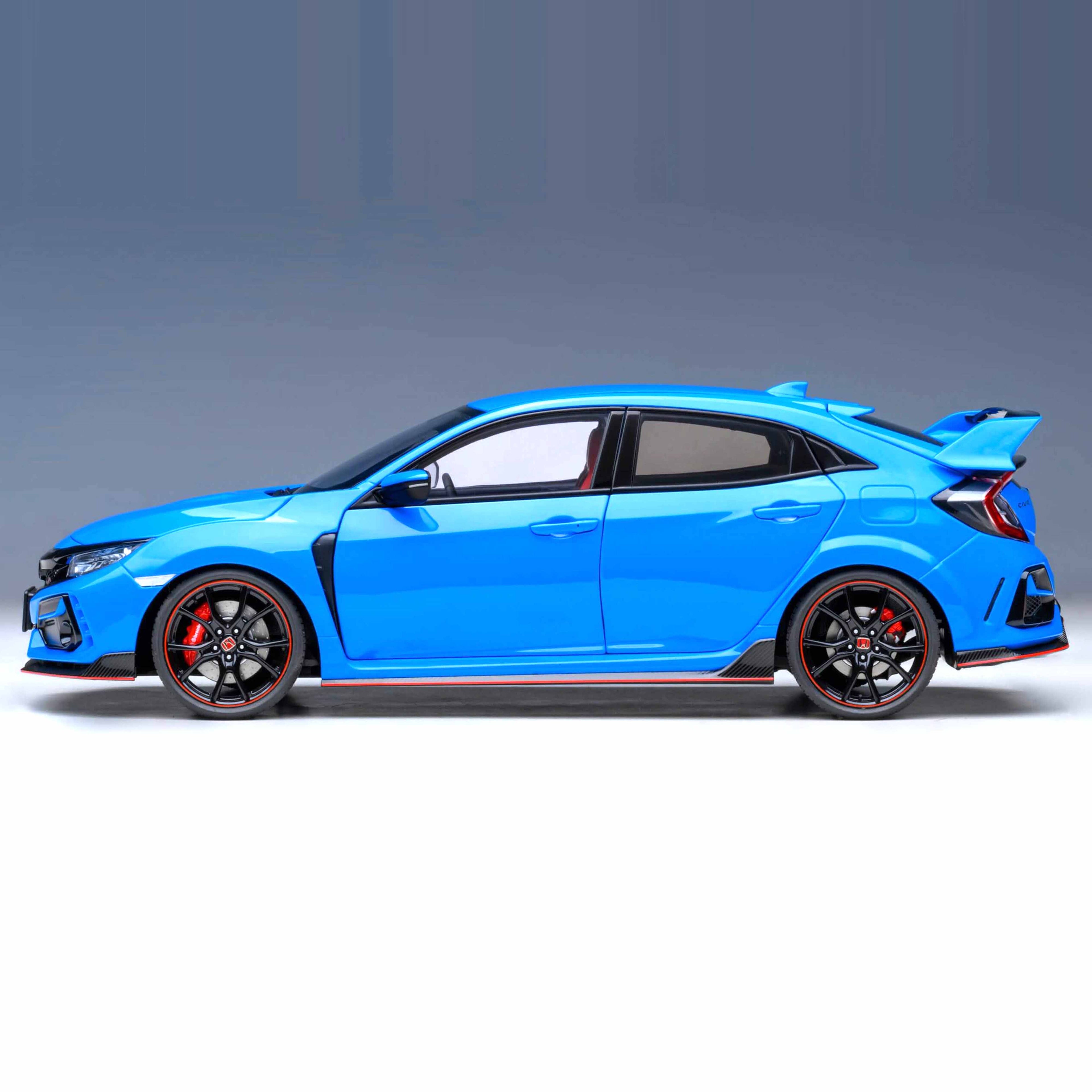 Honda Civic Type R (FK8) 2021 Racing Blue Pearl RHD 1:18