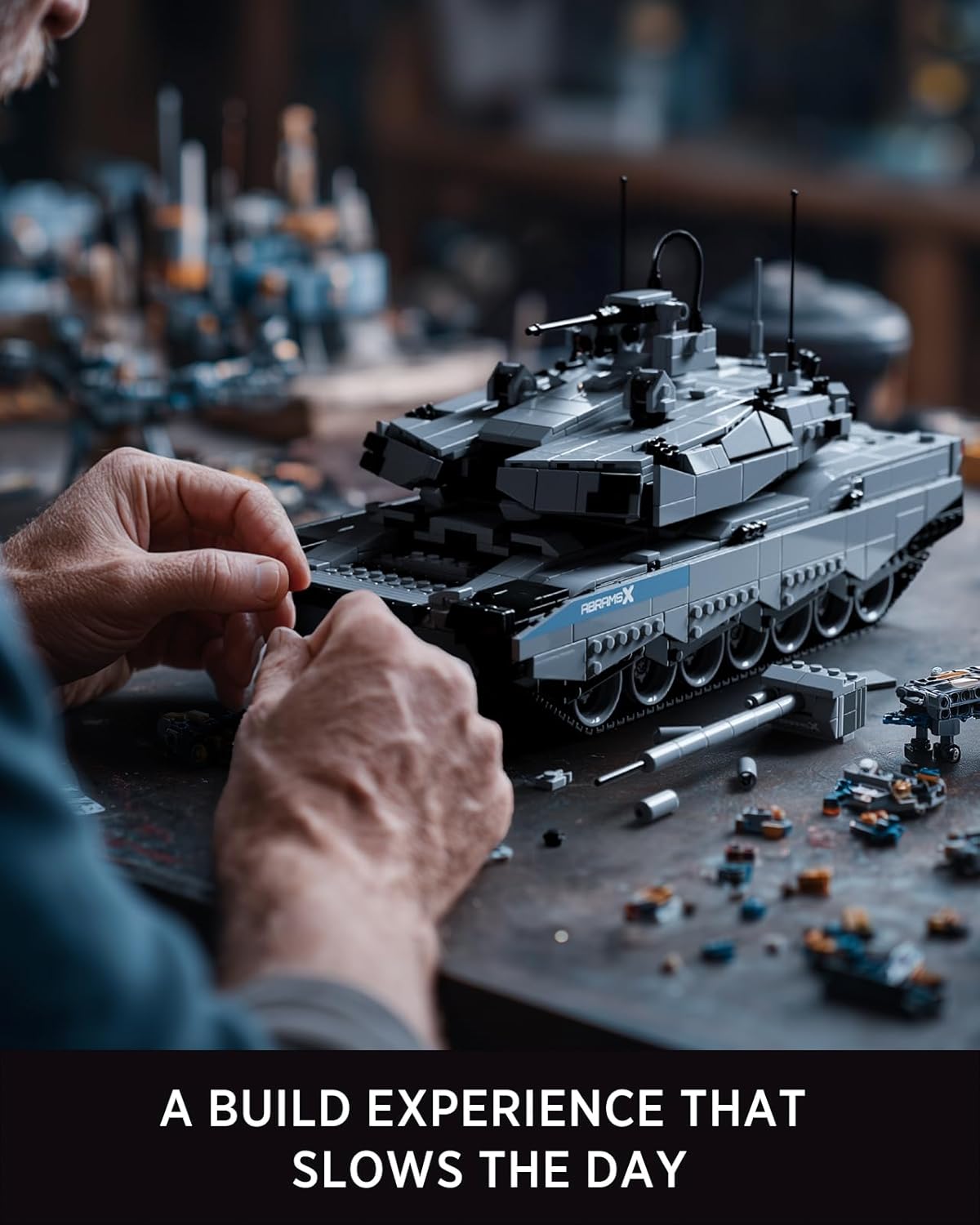 Nifeliz Military Abrams-X Tank (2136 PCS, NF10300)