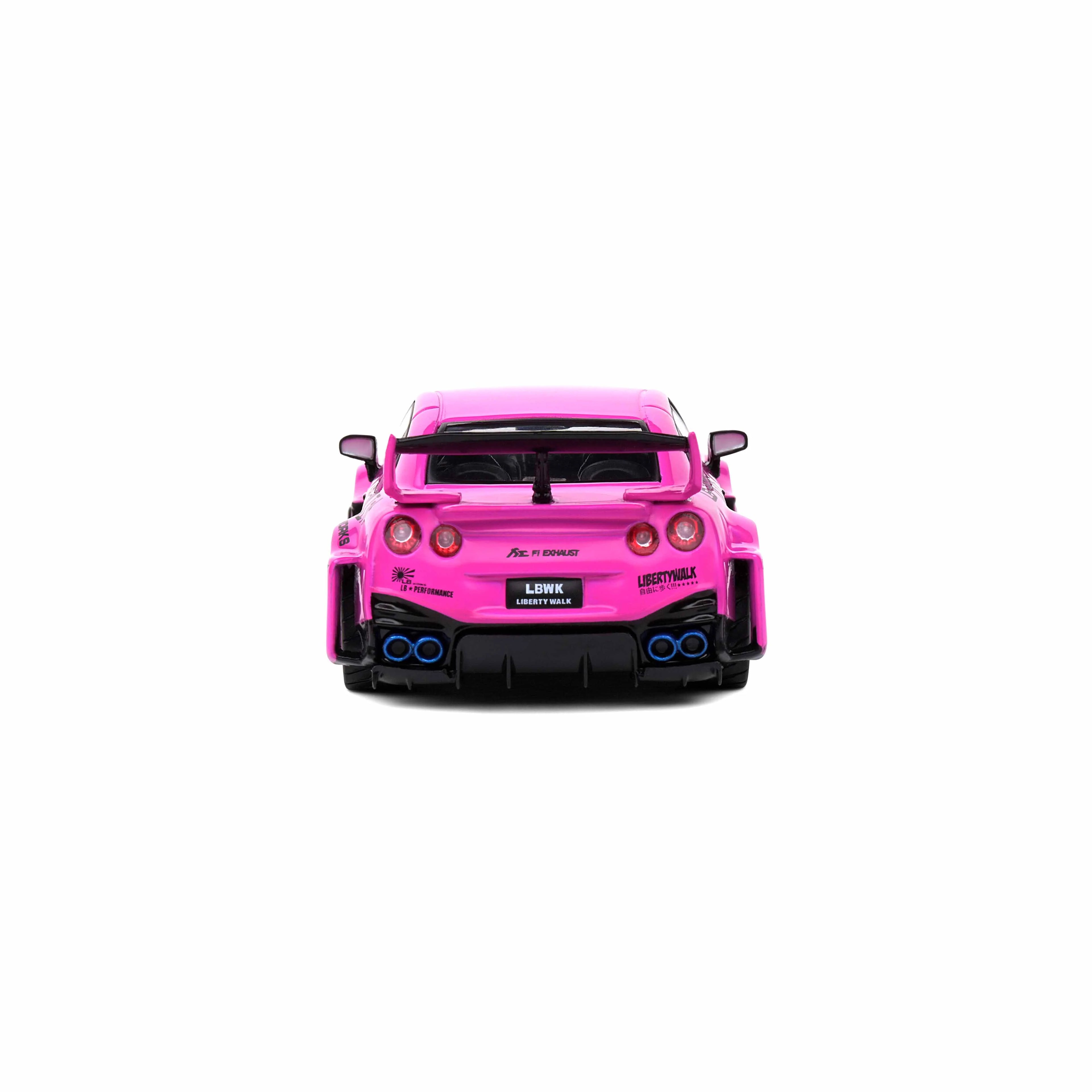 Nissan GTR35 LBWK Silhouette Purple 2019 1:43