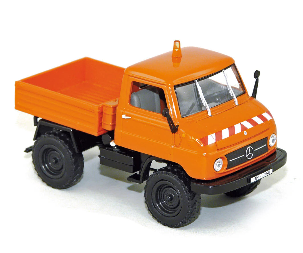 Mercedes Benz Unimog U-411 1956 Orange 1:43