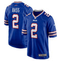 Tyler Bass Buffalo Bills Nike Game   Jersey - Royal