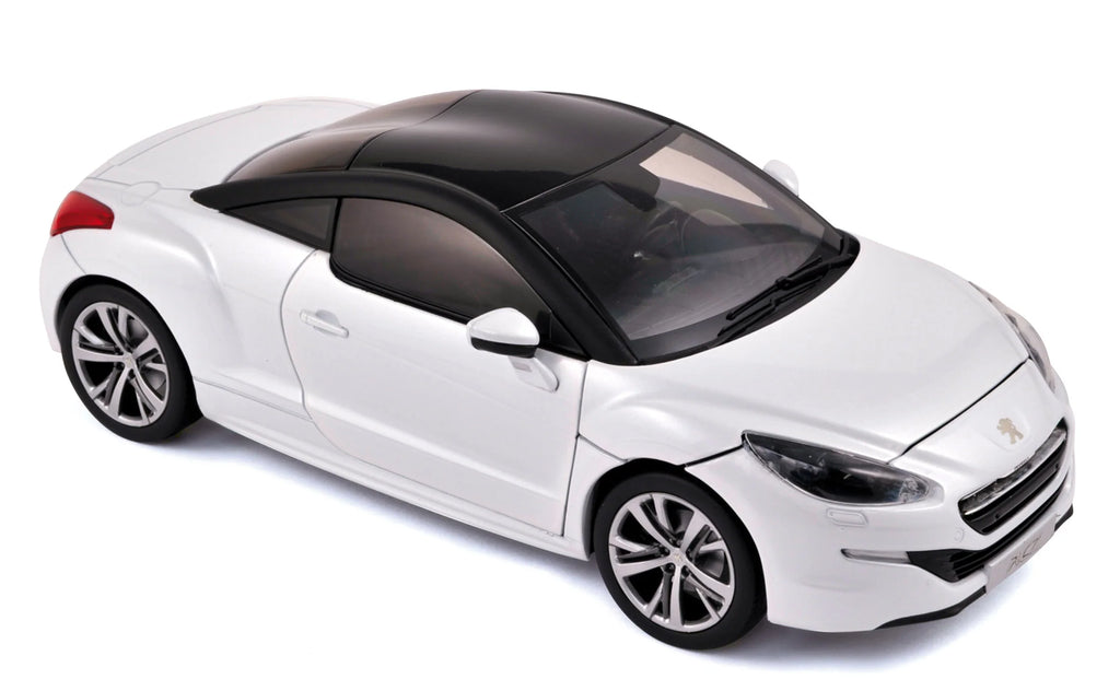 Peugeot RCZ 2012 Perlweiß&Schwarz 1:18