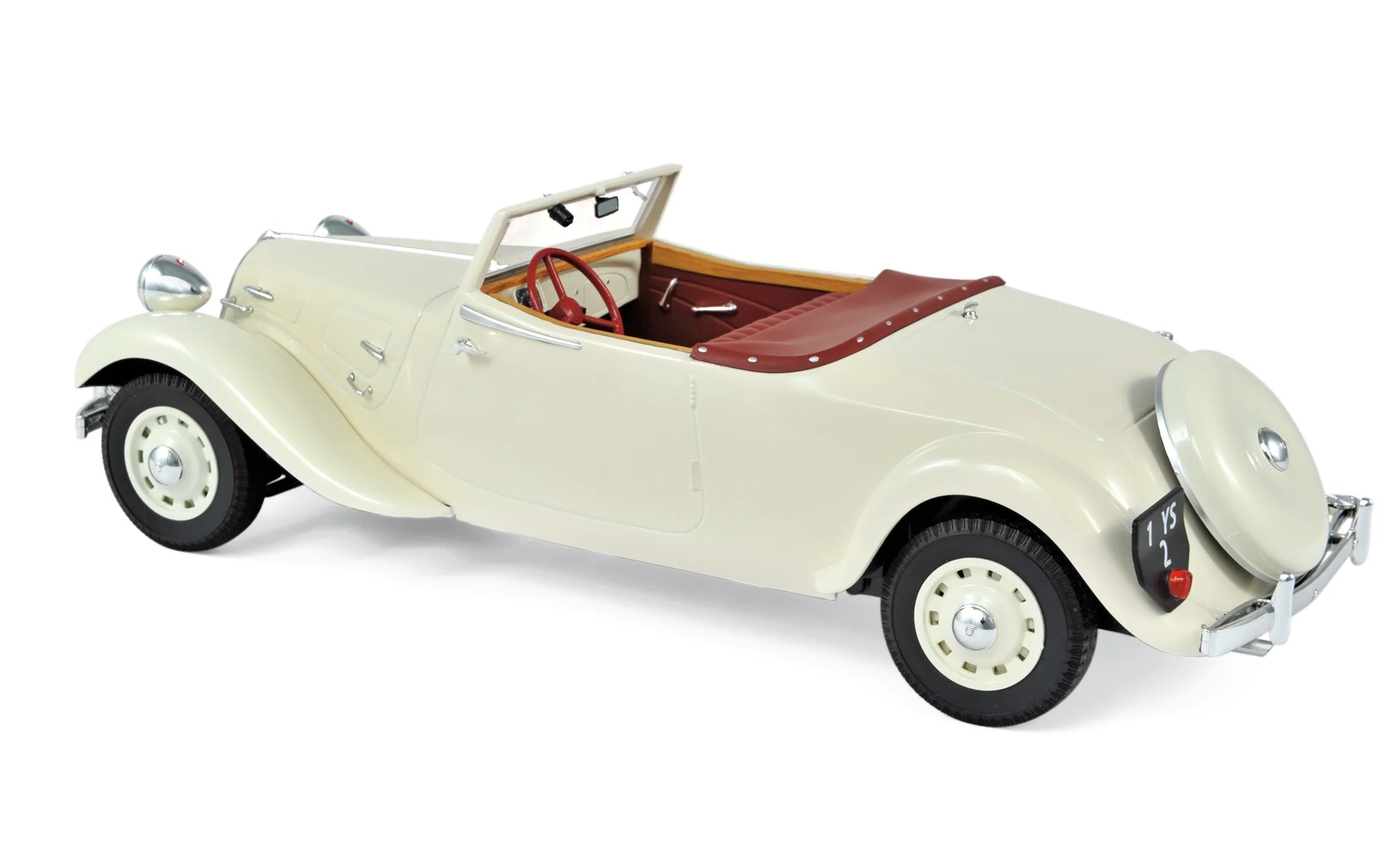 Citroën Traction Avant 11 B Convertible 1939 Cream 1:18