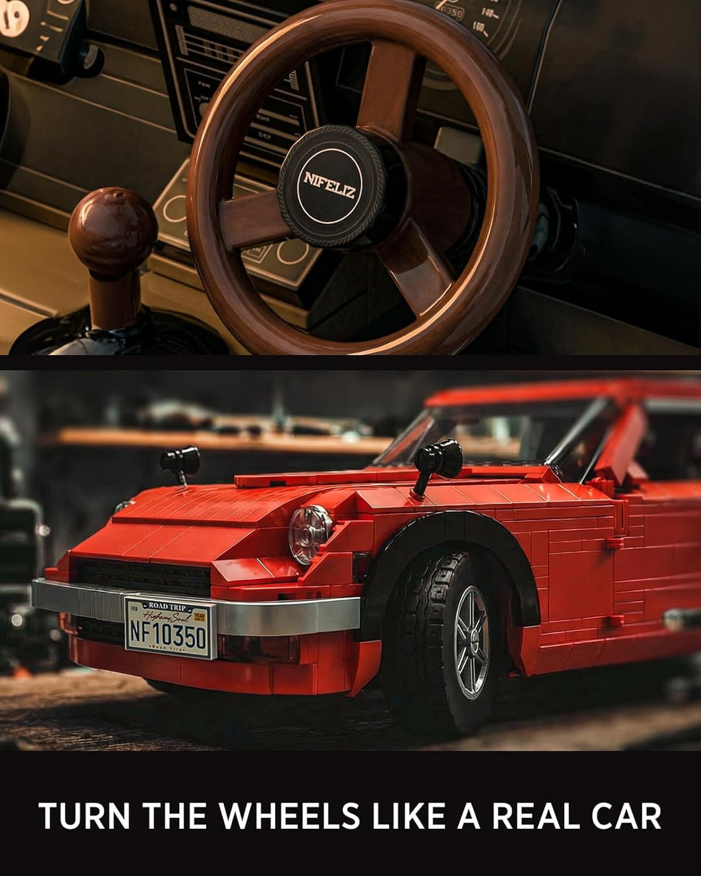 Nifeliz Z240 Sports Car (1694 PCS, NF10350)