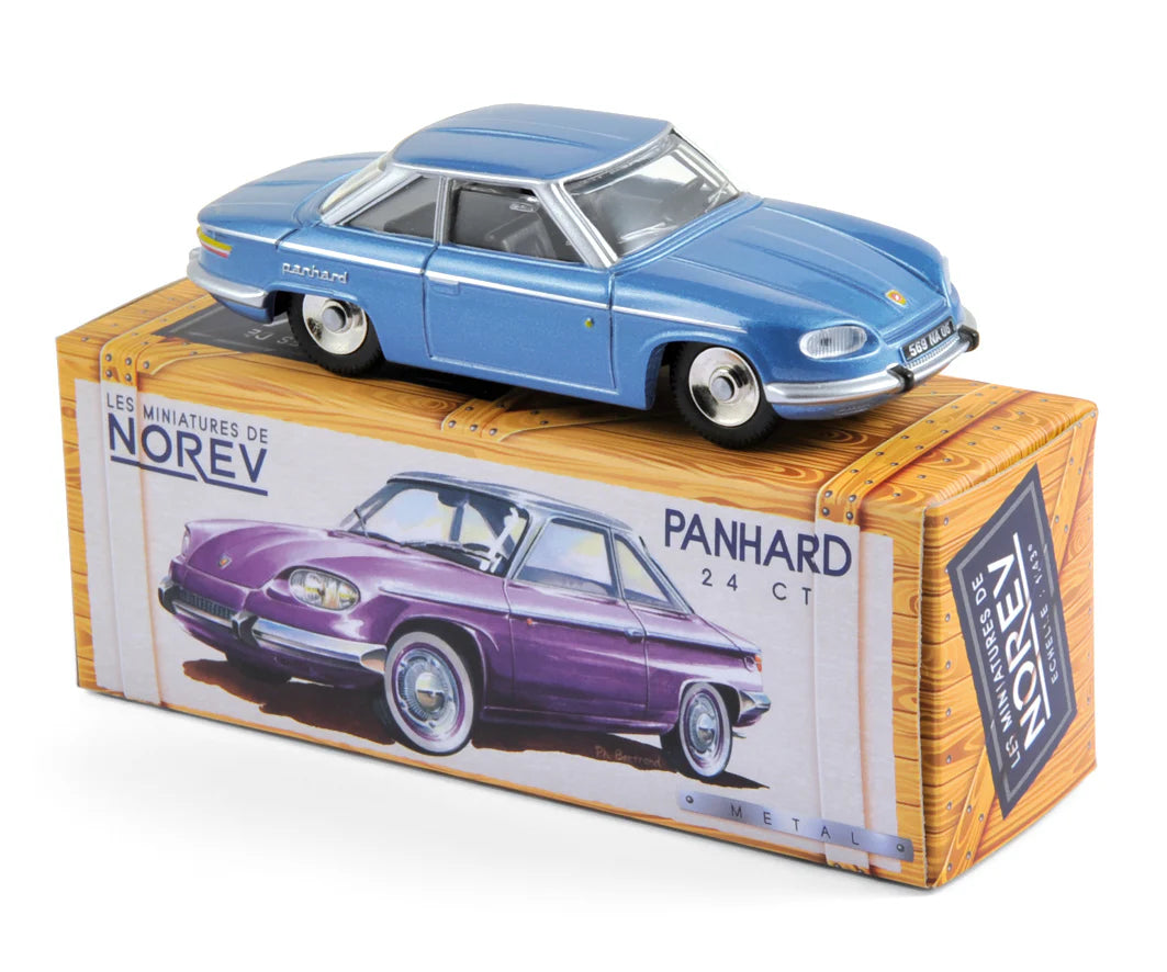Panhard 24 CT 1964 Hierro Blue metallic 1:43