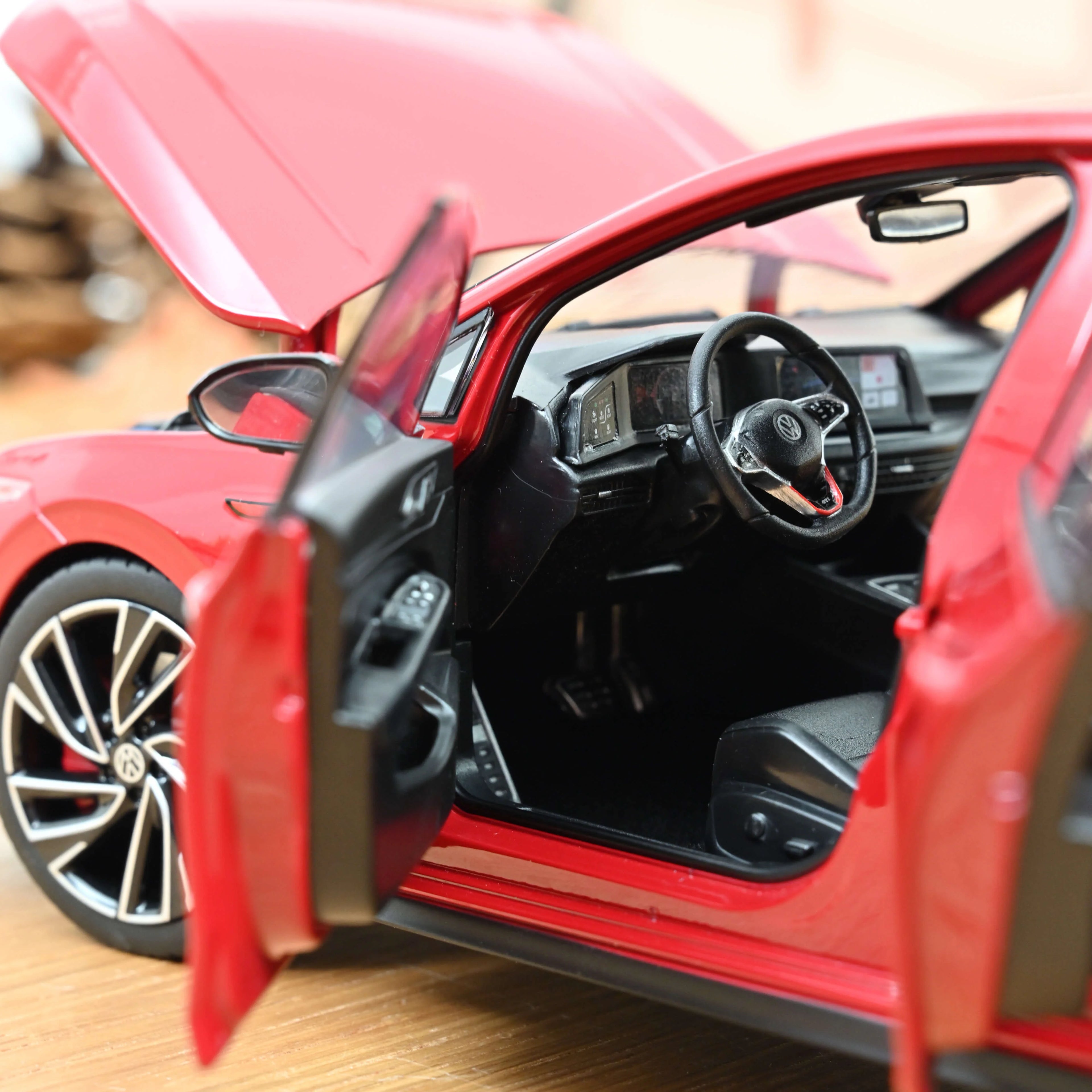 VW Golf GTI 2020 Tornado red 1:18