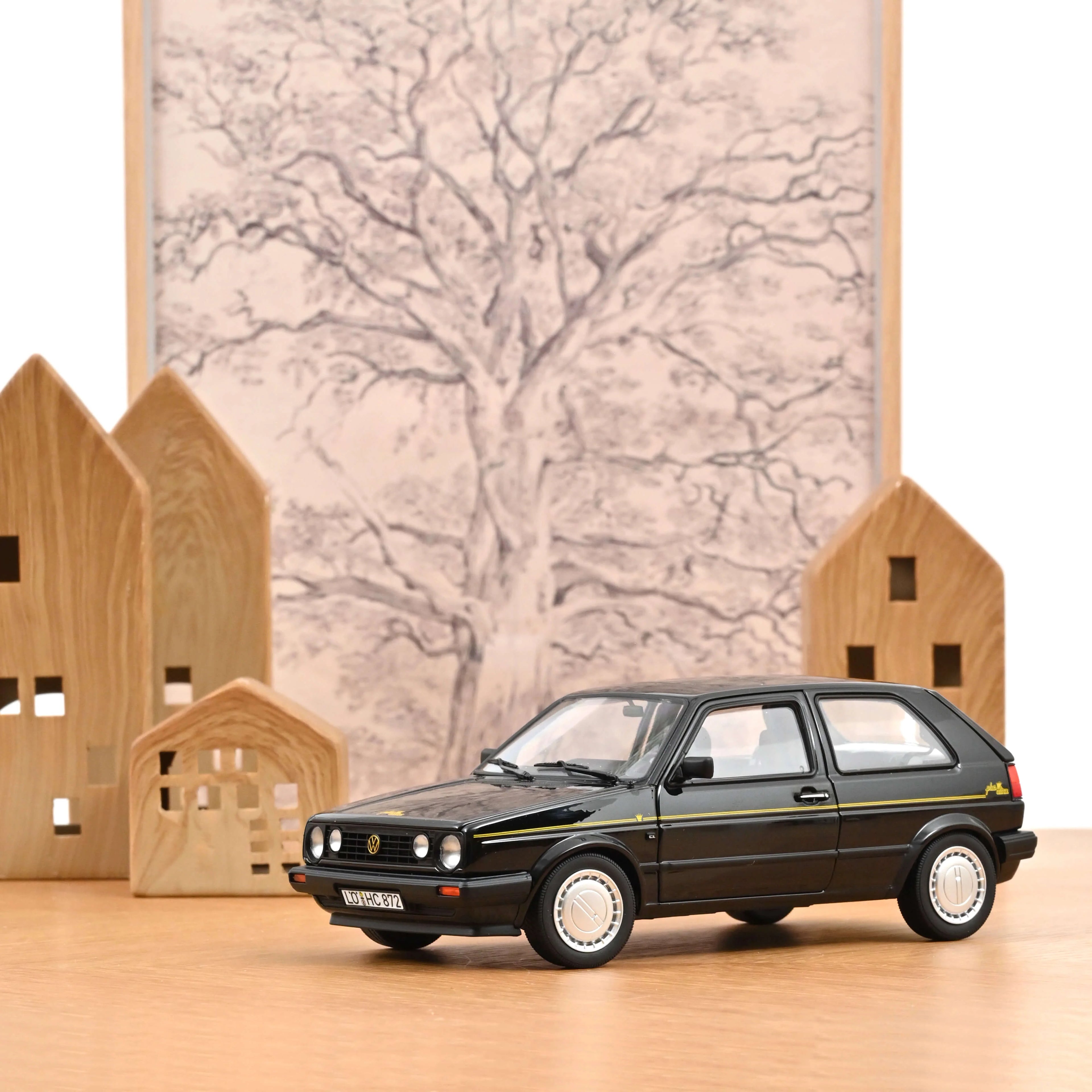 VW Golf Plus Ultra 1990 Black 1:18 - 300 pcs
