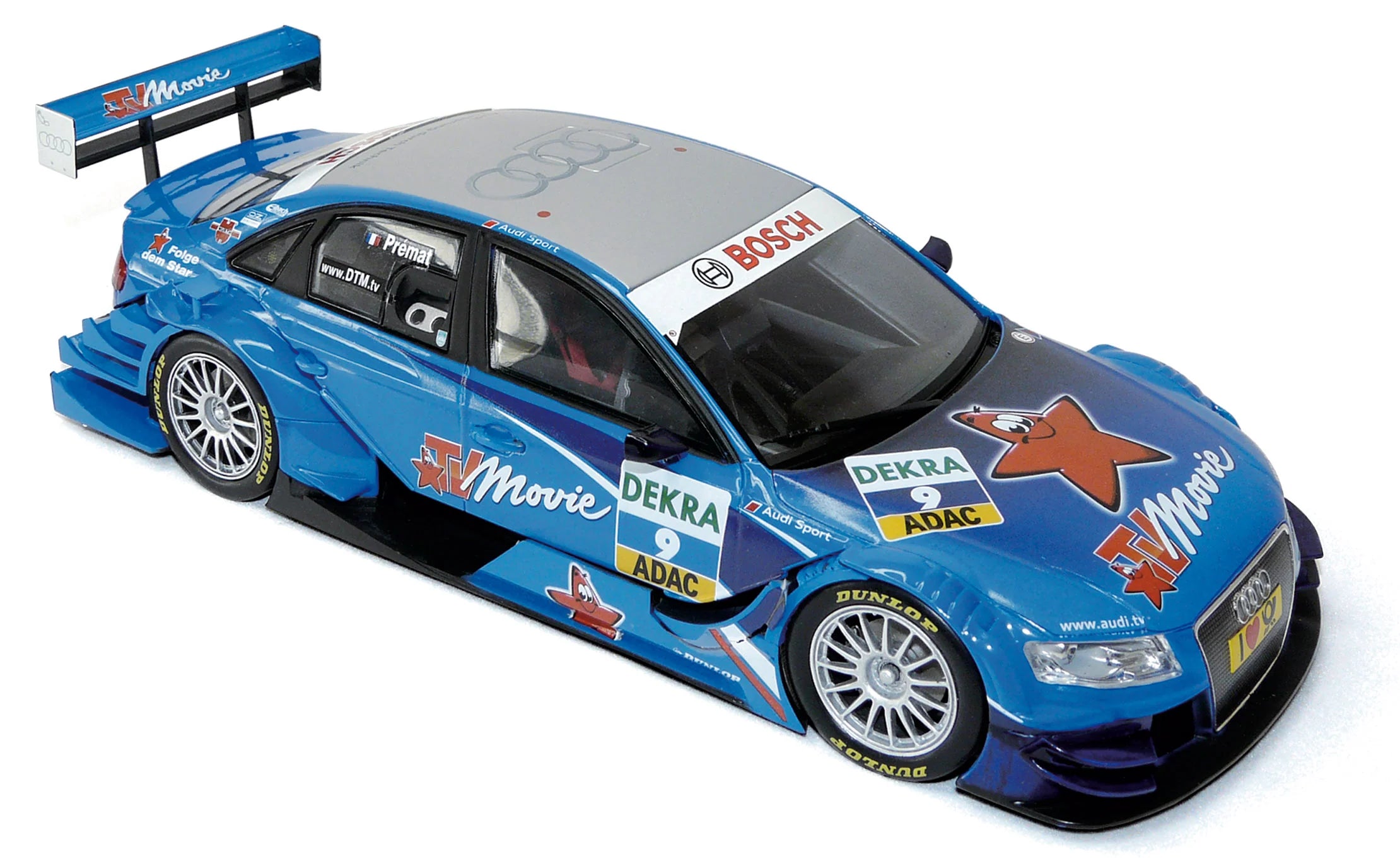 Audi A4 DTM 2010 9 Audi Sport Team Abt Sportline André Premat 1:18