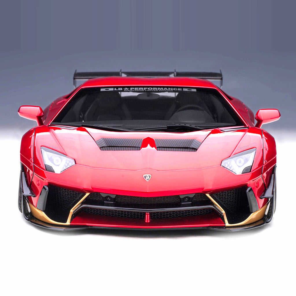 Liberty Walks LB-Works Lamborghini Aventador Ltd Edition Red 1:18