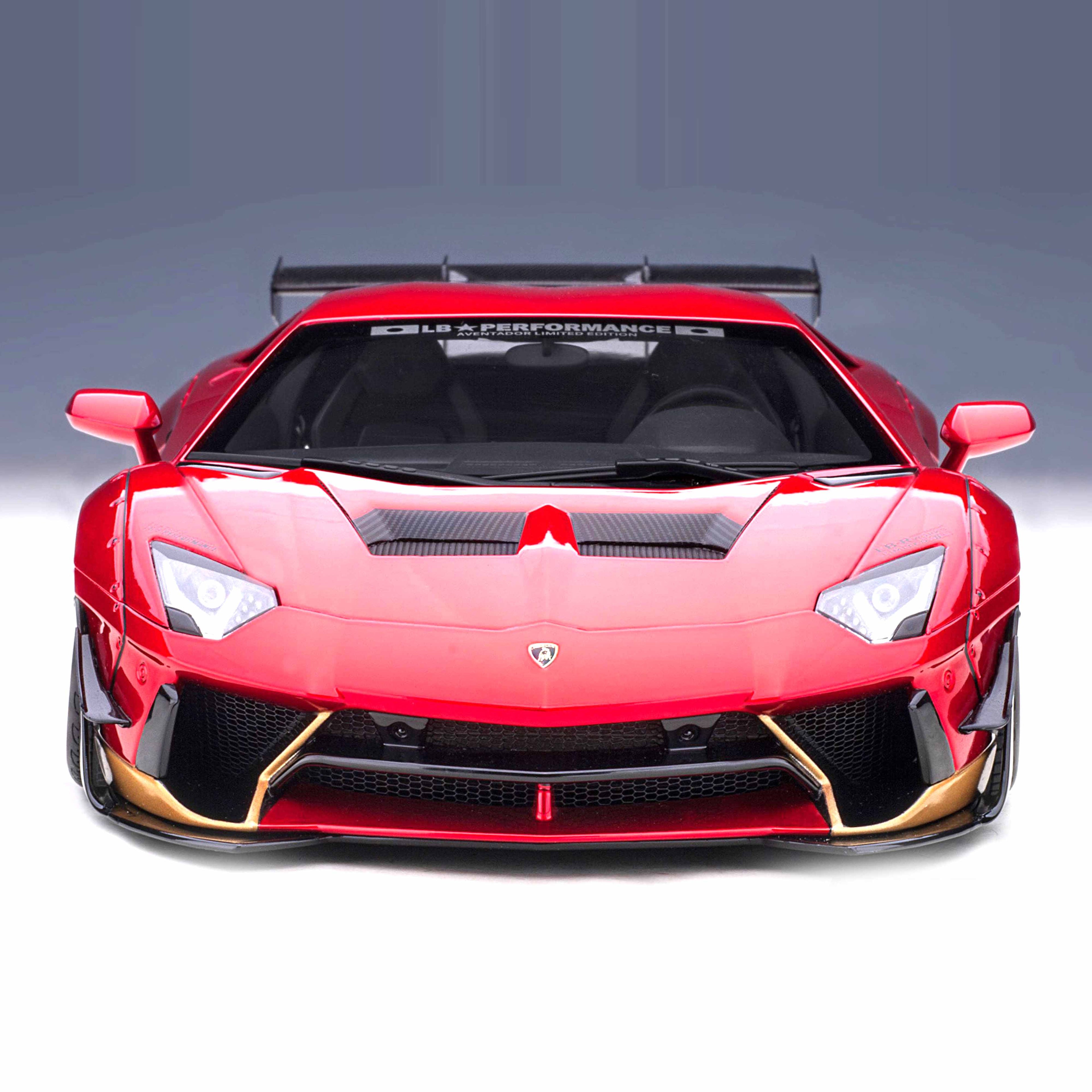 Liberty Walks LB-Works Lamborghini Aventador Ltd Edition Red 1:18