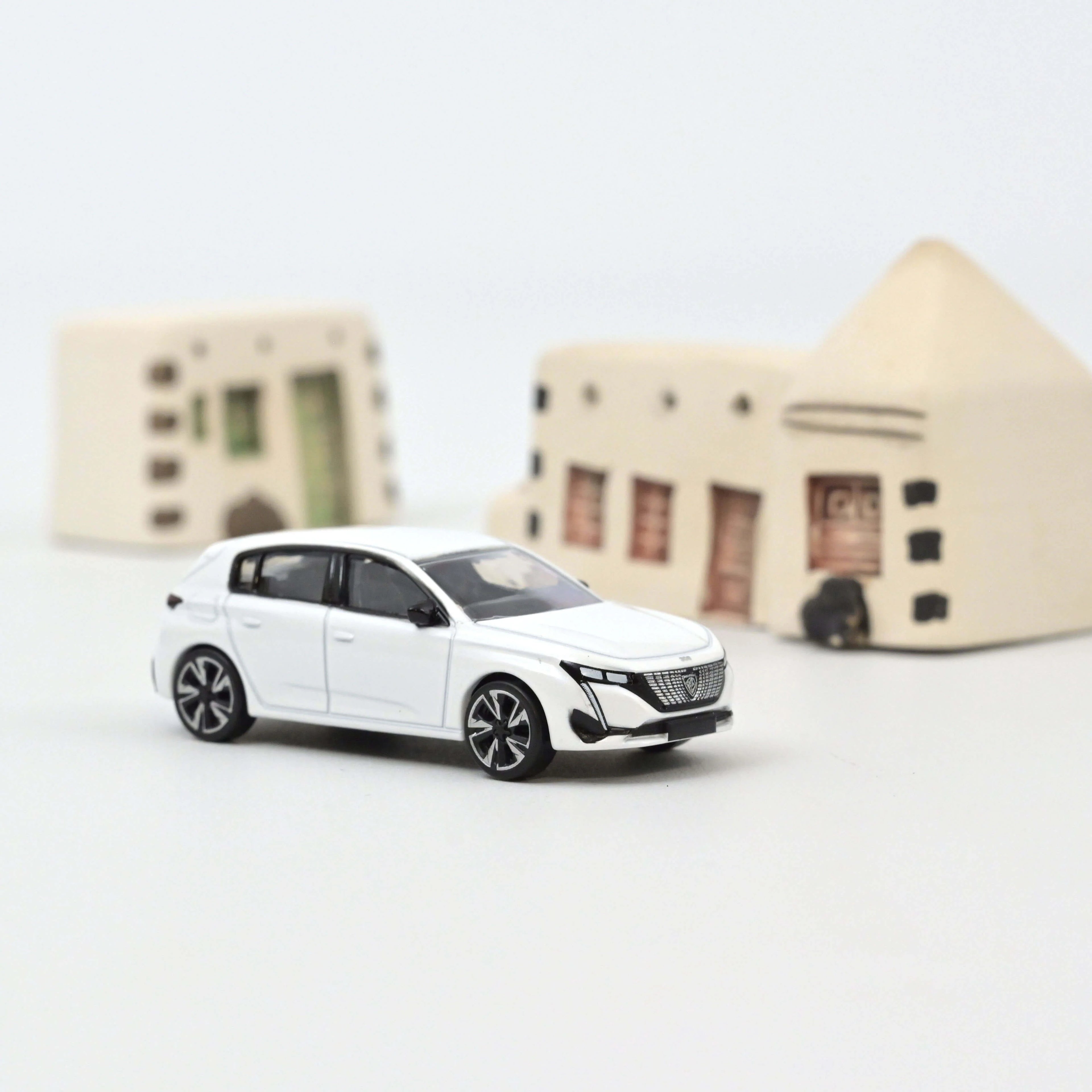Peugeot 308 2021 Blanc Nacré 1/64