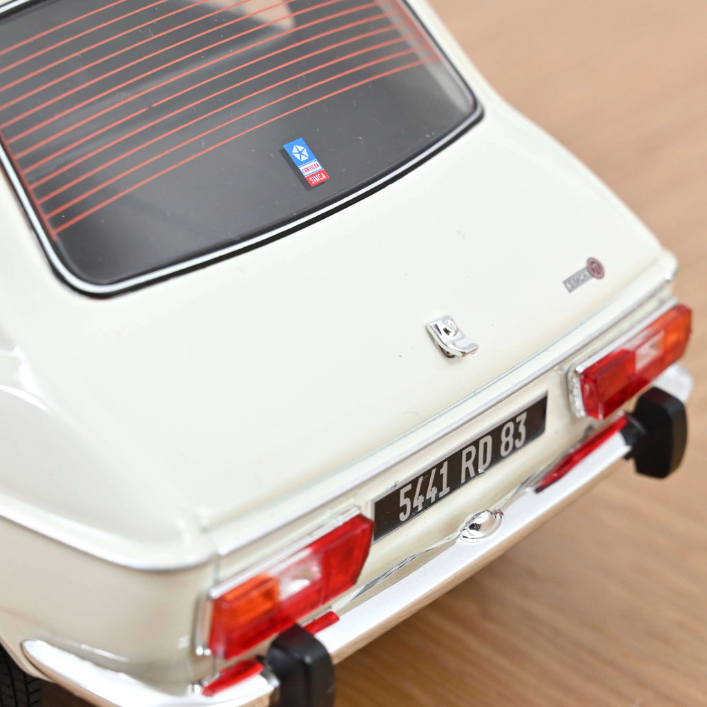 Simca 1100 Ti 1975 Tacoma White 1:18 - 300pcs