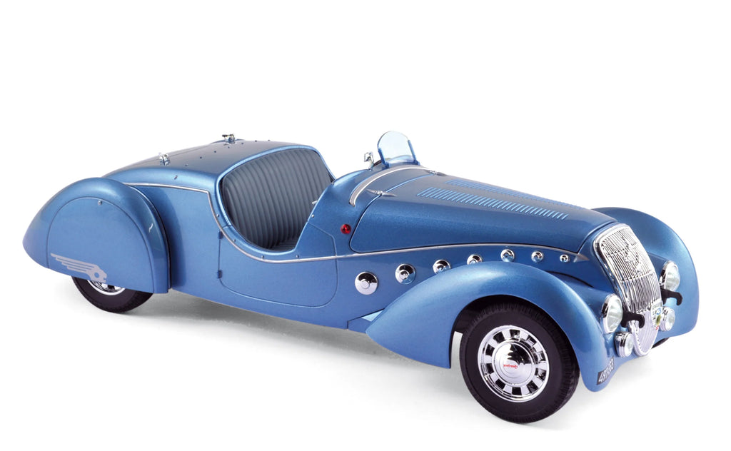 Peugeot 302 Darl'Mat Roadster 1937 Blau Metallic 1:18