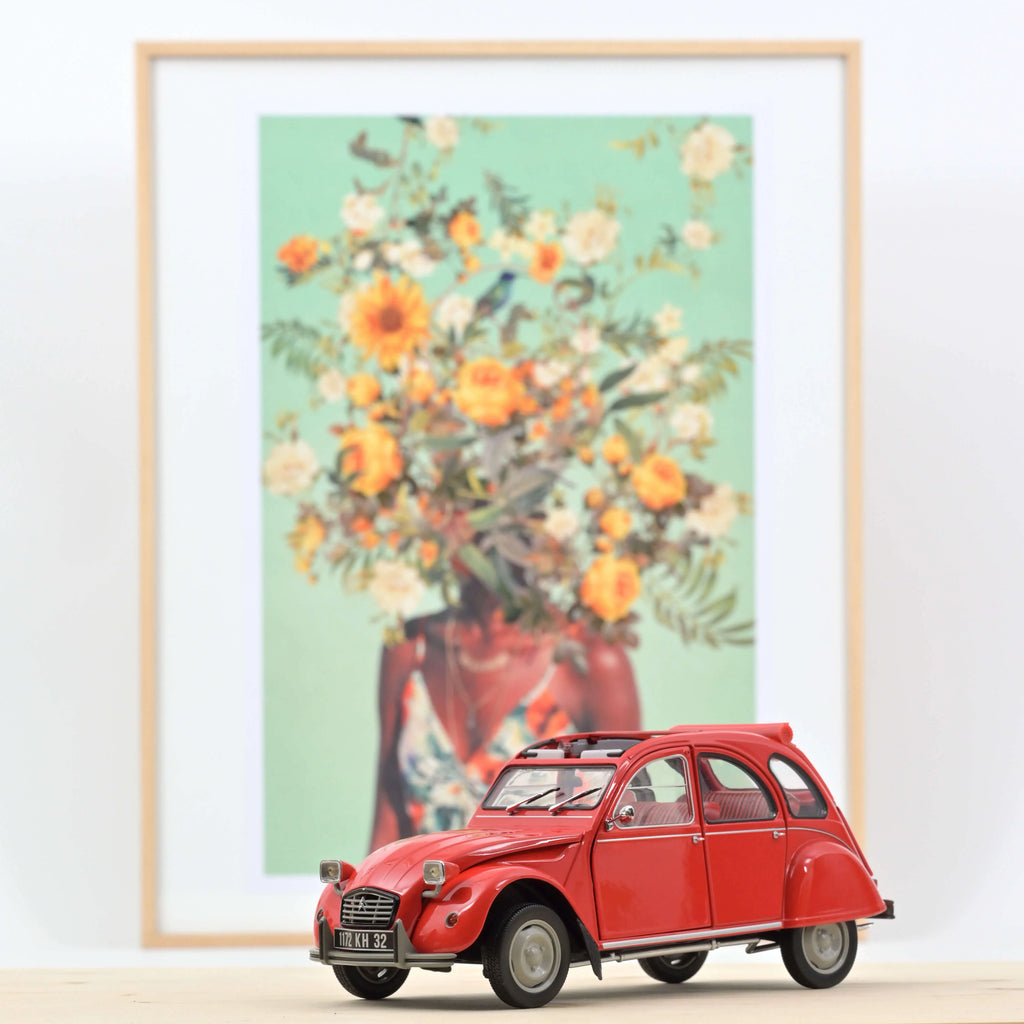 Citroën 2CV 1979 Geraniumrot 1:18 - 300 St.