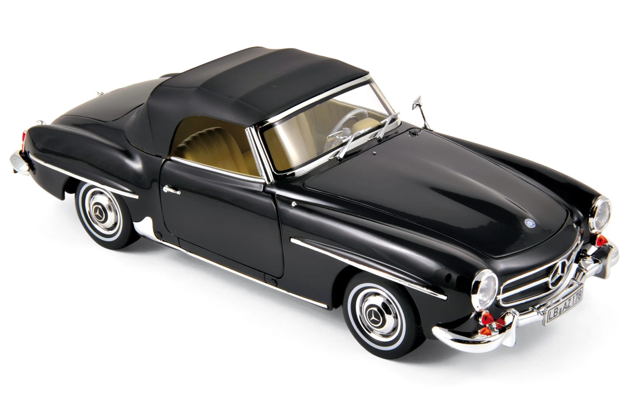 Mercedes-Benz 190 SL 1957 Black 1:18