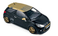 Citroën DS3 Racing 2013 Black Matt&Gold 1:18