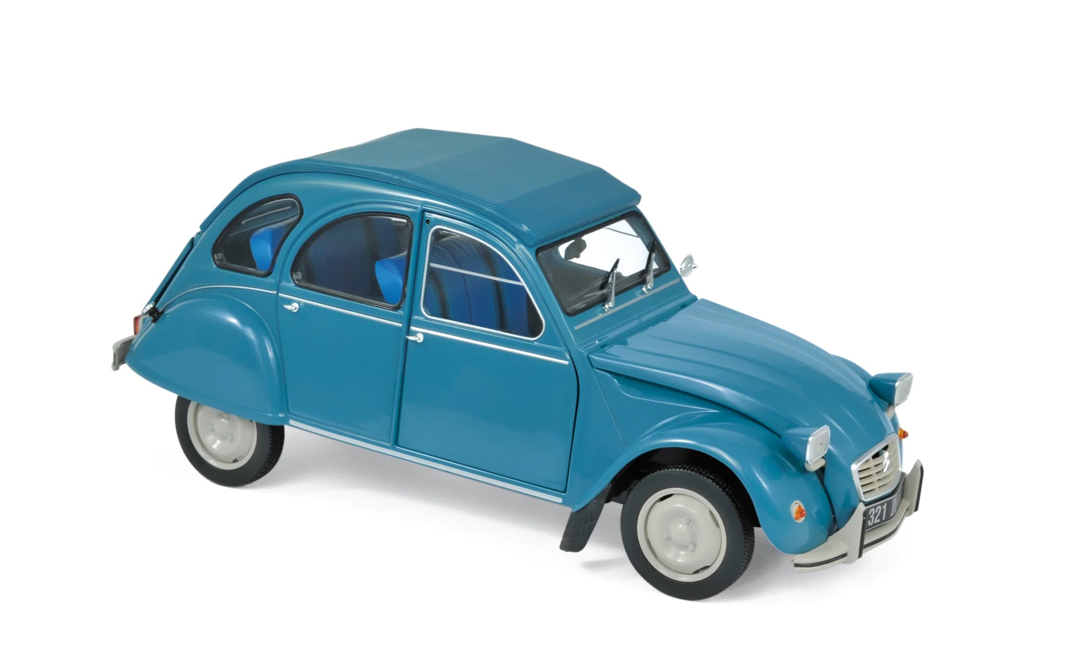 Citroën 2CV 6 Club 1982 Lagune Blue 1:18