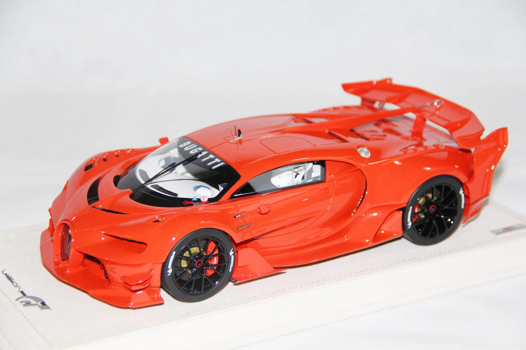 Clearance MR Bugatti Vision Gran Turismo in Red Rosso Dino, Limited 30 pcs