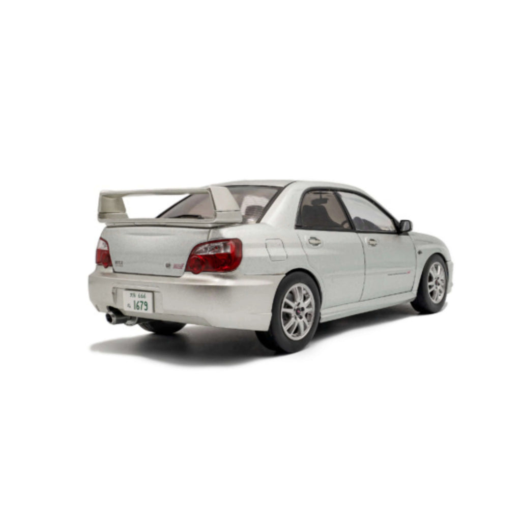 Subaru Impreza Wrx Sti Premium Silver Effect 1:18