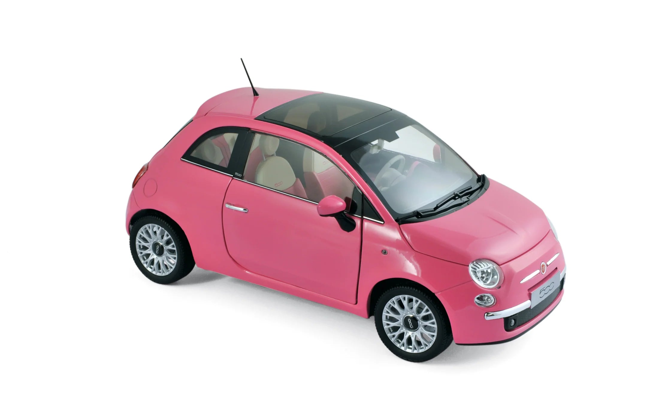 Fiat 500 2010 So Pink 1:18