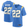JT Woods Los Angeles Chargers Nike Game   Jersey - Powder Blue